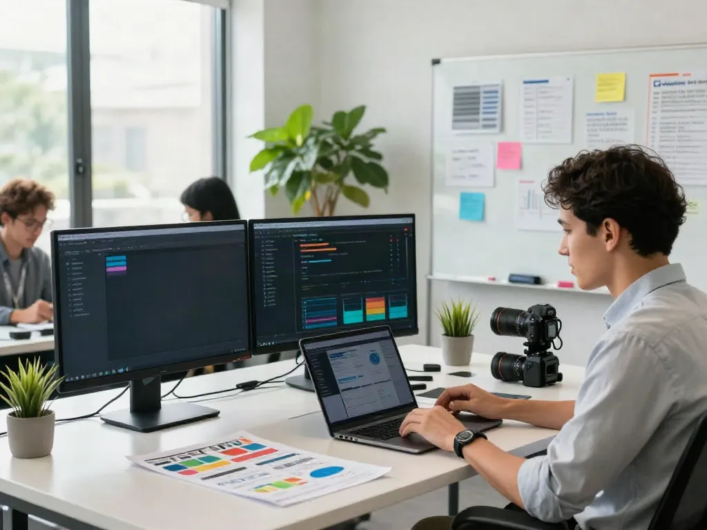 Check out the post right here in a vibrant marketing office showcasing campaign analysis.