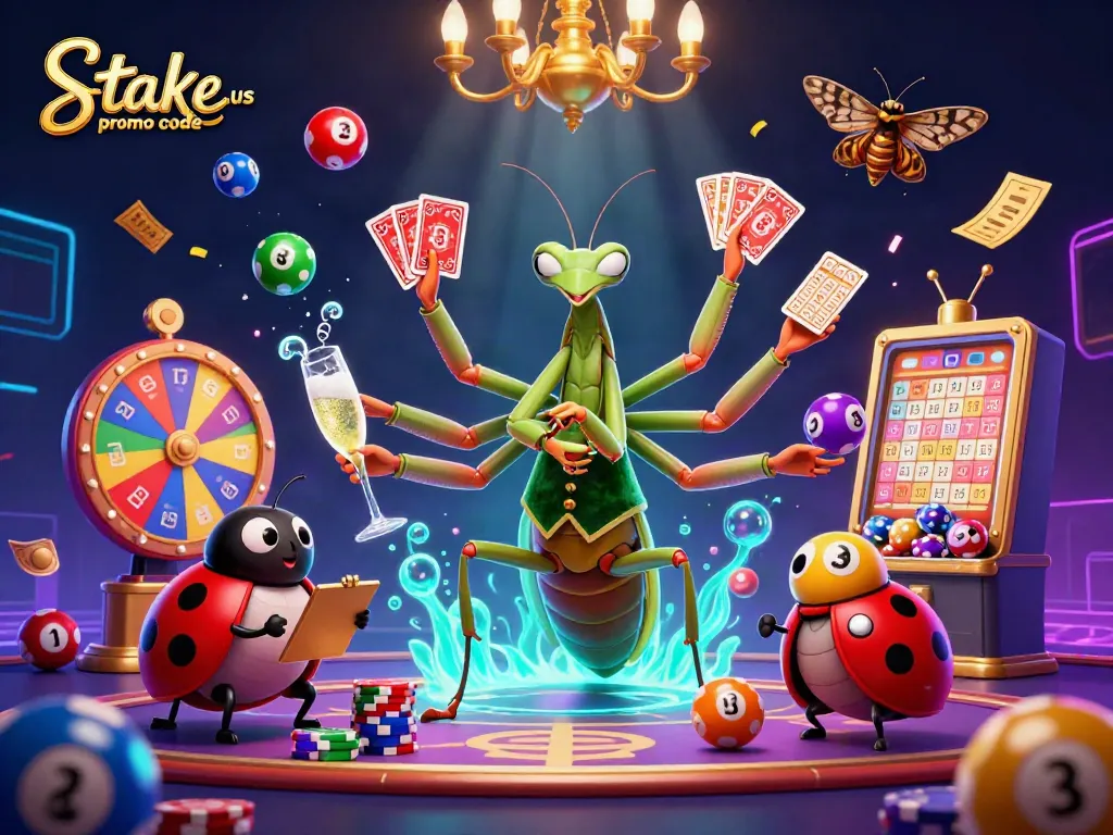 Spin to win with stake.us promo code for exciting casino bonuses and vibrant gaming action