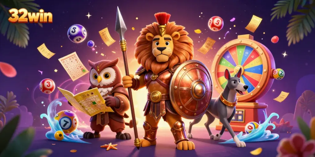 Experience the excitement of 32win with dynamic gaming action and vibrant visuals.