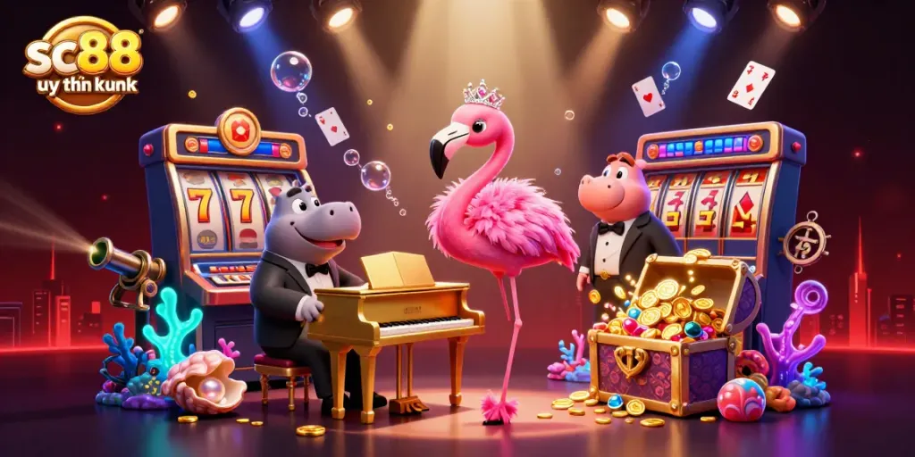 Play games and win at SC88 uy tín không casino with vibrant characters and rich casino visuals.