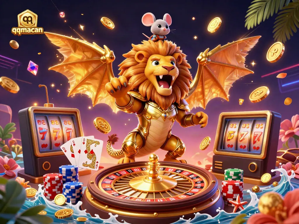Experience thrilling jackpots and epic wins with qqmacan's charming gameplay and vibrant casino graphics.