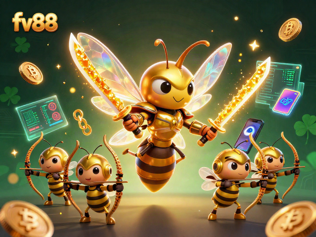 Engage with fv88 casino adventure featuring dynamic characters and cryptocurrency elements.