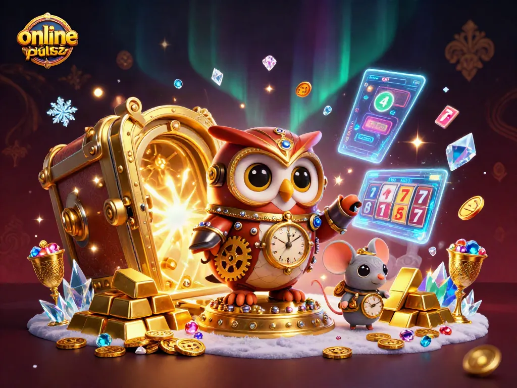 Experience thrilling gameplay at online casinos like pulsz with vibrant treasures and steampunk charm.