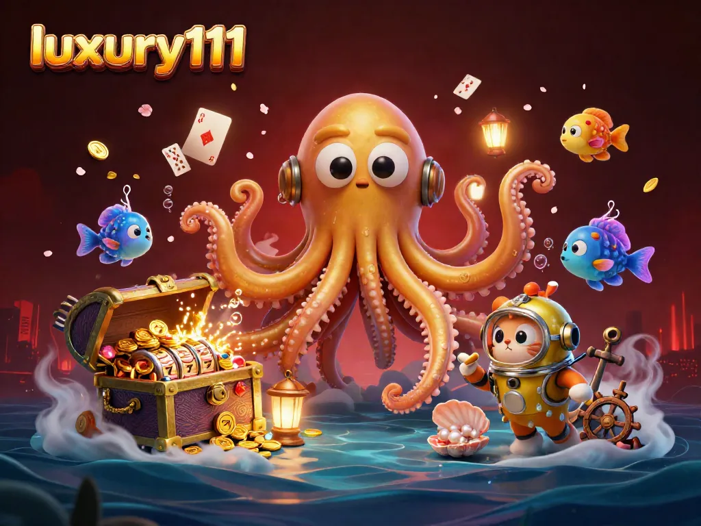 Experience exhilarating wins at luxury111 with the colossal kraken guarding treasure-filled slot reels.