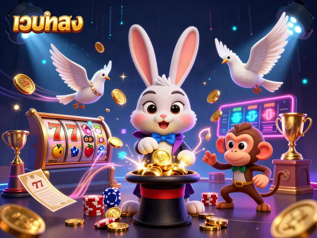 เล่นเว็บตรงกับเกมสล็อตสุดมันส์ที่มีเหรียญทองและรางวัลเยอะ