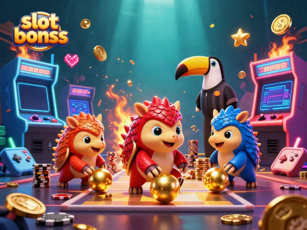 Experience thrilling action in a colorful casino scene showcasing slot bonus dynamics.